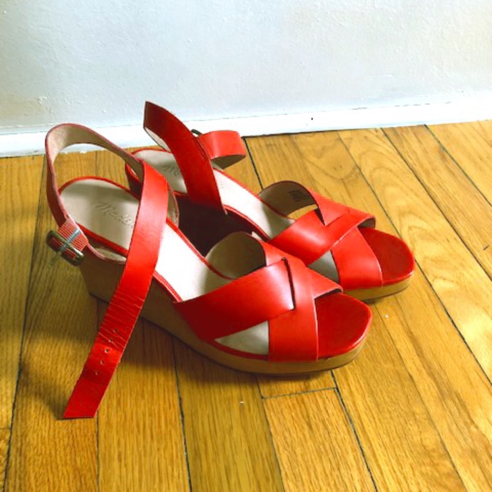 Madewell Drea Wedge Sandals